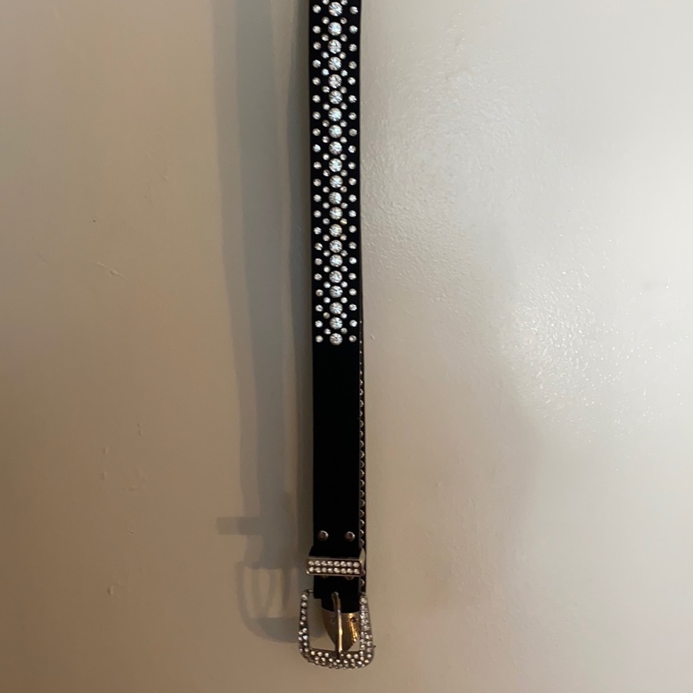 Sparkly western style belt